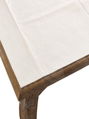 Cut to size Cushioned Vinyl Table Pad - 52 inch x 120 inch.  Protect your table!